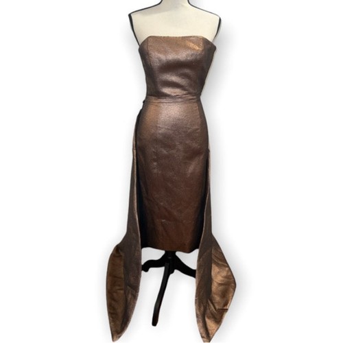 Metallic brown lane gold - brown,
